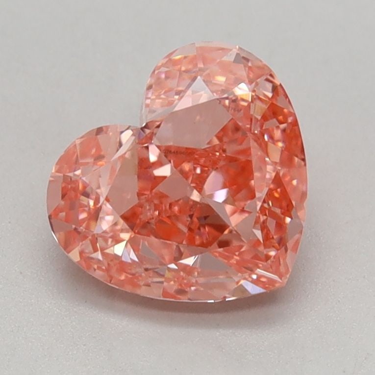 Loose Lab Diamond - IGI Heart 1.08ct Fancy Vivid Pink VVS2: Loose Lab Diamond - IGI Heart 1.08ct Fancy Vivid Pink VVS2 Experience the unparalleled beauty of a lab-grown diamond, certified by the International Gemological Institute (IGI) as Fancy Vivid Pink, wi