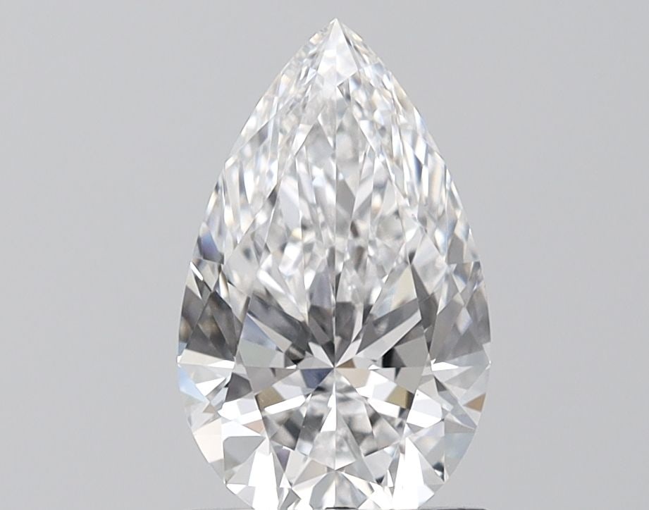 Loose Lab Diamond - IGI Pear 1.61ct D VVS2: Loose Lab Diamond - IGI Pear 1.61ct D VVS2 A stunning lab-grown diamond, certified by the International Gemological Institute (IGI), boasts exceptional clarity and color. With a pear shape and D color
