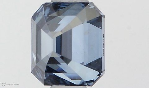 Loose Lab Diamond - IGI Emerald 0.61ct Fancy Vivid Blue VVS2 (1 of 1)