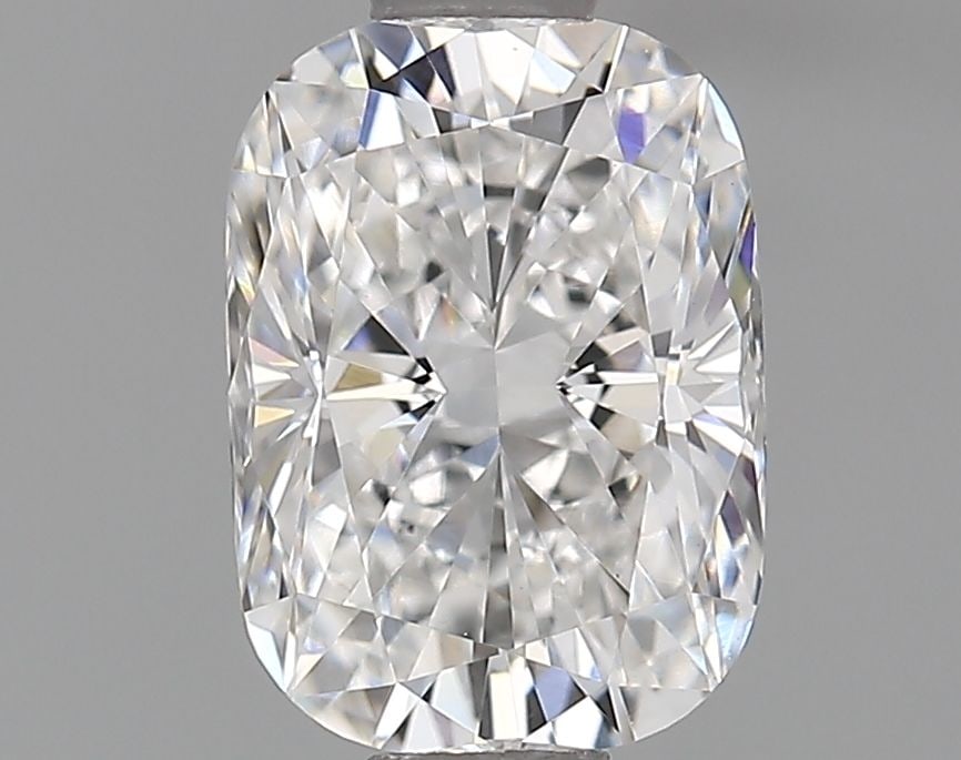 Loose Lab Diamond - IGI Cushion Brilliant 0.96ct E VVS2: Loose Lab Diamond - IGI Cushion Brilliant 0.96ct E VVS2 Experience the brilliance of a lab-grown diamond, certified by IGI as a Cushion Brilliant cut with exceptional clarity and color. This 0.96ct E
