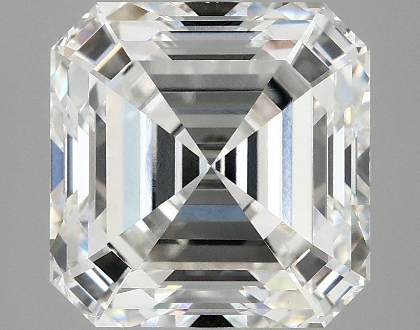 IGI Asscher 5.1ct E VVS2 Loose Lab Diamond: IGI Asscher 5.1ct E VVS2 Loose Lab Diamond Experience the brilliance of a lab-grown diamond, certified by IGI as a 5.1ct E VVS2 Eternity Cut gemstone. With its exceptional clarity, EX polish, and symm