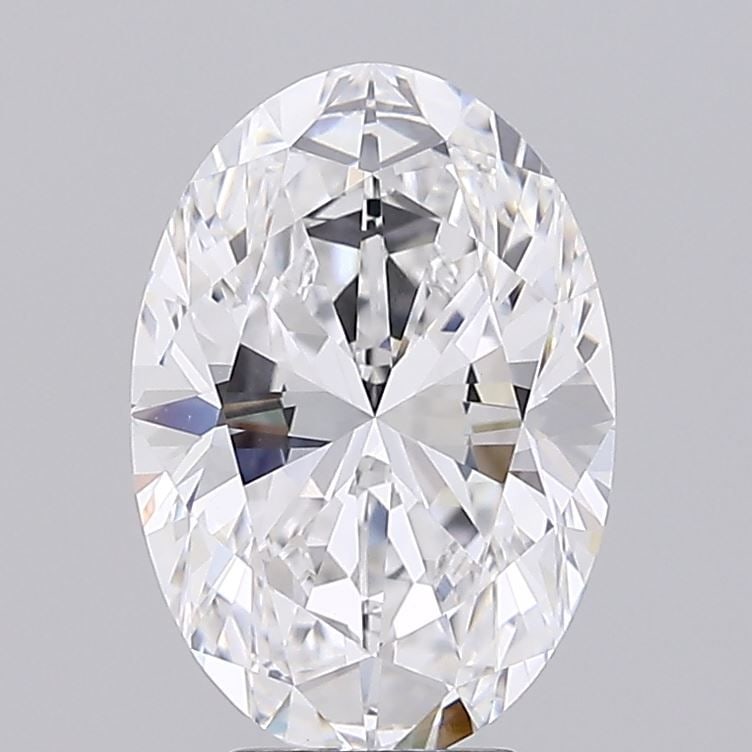 GIA Oval 4.91ct D VVS2 Diamond: GIA Oval 4.91ct D VVS2 Diamond Experience the exceptional beauty of this stunning 4.91ct oval-cut diamond, certified by the prestigious GIA as D color and VVS2 clarity. Its flawless polish and symmetr