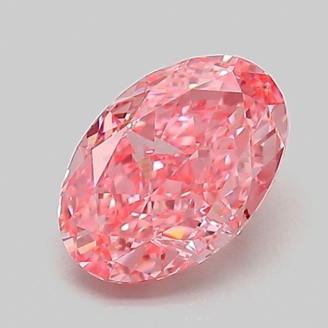 IGI Oval 1.1ct Fancy Vivid Pink VVS2 Loose Lab Diamond: IGI Oval 1.1ct Fancy Vivid Pink VVS2 Loose Lab Diamond Experience the rare beauty of a Fancy Vivid Pink diamond, one of the most coveted colors in diamonds. This 1.1ct lab-grown IGI certified gem boas