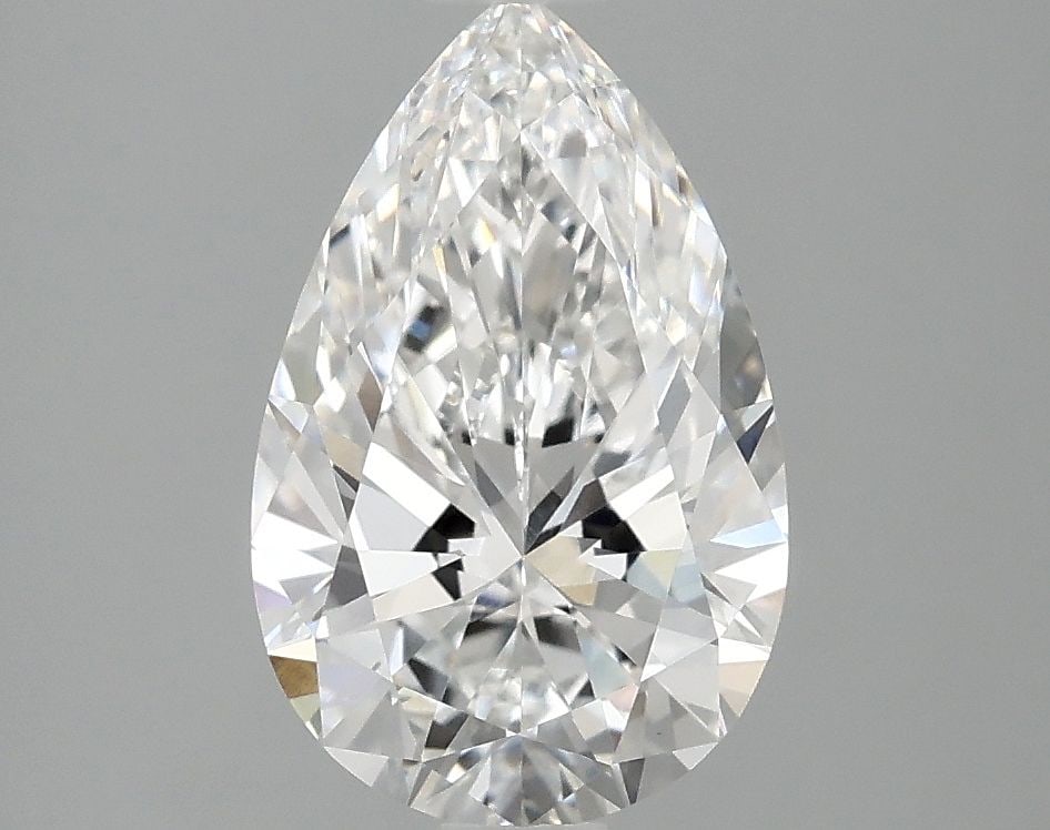 Loose Lab Diamond - IGI Pear 2.06ct E VVS2: Loose Lab Diamond - IGI Pear 2.06ct E VVS2 This exquisite lab-grown pear diamond boasts exceptional clarity, color, and cut, earning its esteemed VVS2 certification from the International Gemological