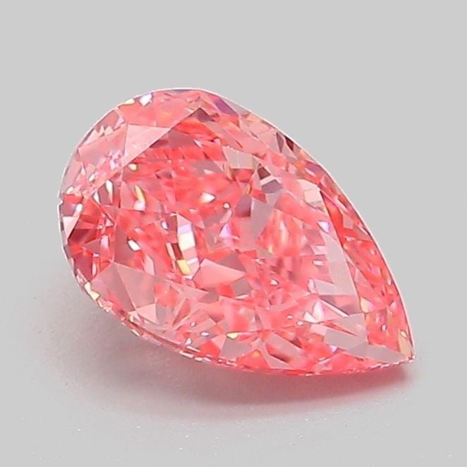 Loose Lab Diamond - IGI Pear 1.07ct Fancy Vivid Pink VVS2: Loose Lab Diamond - IGI Pear 1.07ct Fancy Vivid Pink VVS2 Experience the beauty of a lab-grown diamond, certified by IGI as Fancy Vivid Pink with exceptional clarity and polish. This 1.07ct pear-shape