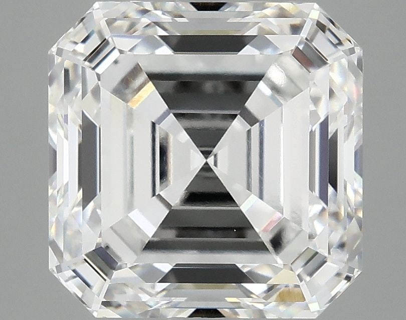 IGI Asscher 5.04ct E VVS2 Loose Lab Diamond: IGI Asscher 5.04ct E VVS2 Loose Lab Diamond Experience the brilliance of a lab-grown diamond, certified by IGI as a 5.04ct E VVS2 Asscher cut gemstone. Its exceptional clarity and EX polish make it a