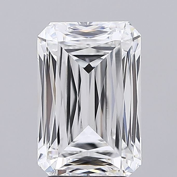 IGI Radiant 3.71ct E VVS2 Loose Lab Diamond: IGI Radiant 3.71ct E VVS2 Loose Lab Diamond A truly unique gem, this IGI Radiant cut lab diamond boasts exceptional clarity with its VVS2 grade and vibrant color of E, making it a standout among diamo