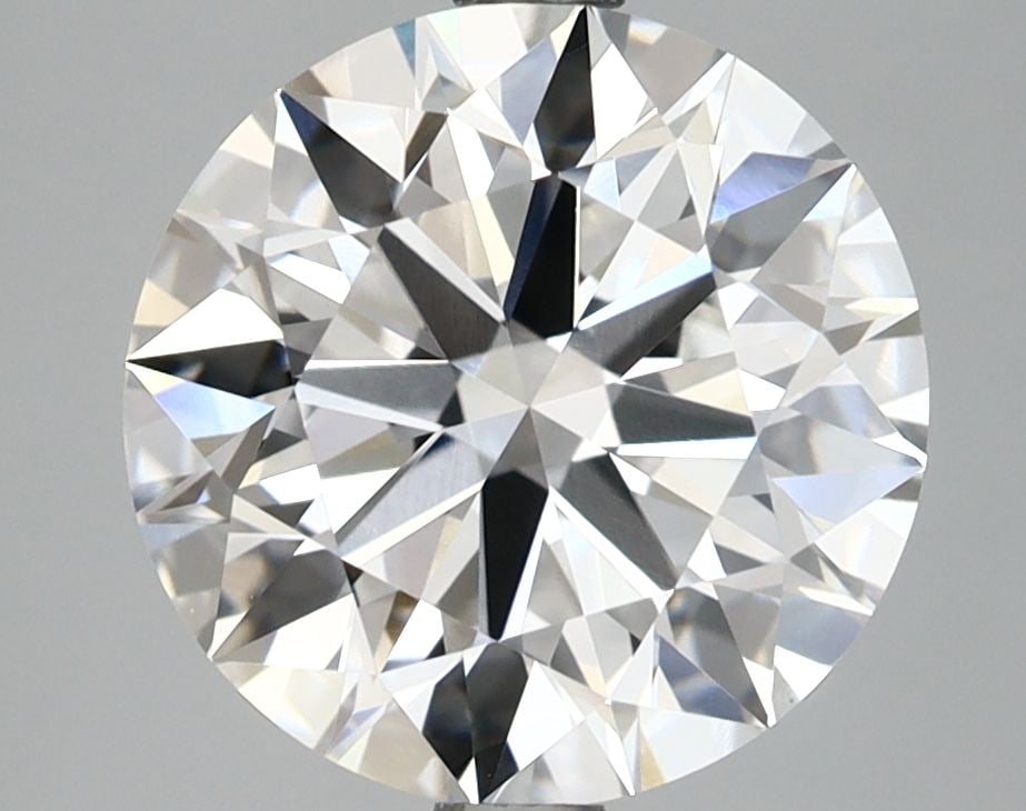 IGI Round 3.68ct F VVS2 Ideal Loose Lab Diamond: IGI Round 3.68ct F VVS2 Ideal Loose Lab Diamond Experience the exceptional quality of this stunning 3.68ct IGI Round lab-grown diamond, boasting an impressive VVS2 clarity and EX polish, giving it a l