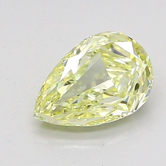 Loose Lab Diamond - IGI Pear 0.78ct Fancy Light Yellow VVS2: Loose Lab Diamond - IGI Pear 0.78ct Fancy Light Yellow VVS2 A rare and radiant gem, this 0.78ct IGI-certified lab diamond boasts a vibrant Fancy Light Yellow hue, rivaling the warmth of a sunny day. I