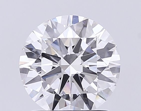 IGI Round 1.53ct F VVS2 Loose Lab Diamond: IGI Round 1.53ct F VVS2 Loose Lab Diamond Experience the beauty of a lab-grown diamond, certified by IGI as F color, VVS2 clarity, and EX cut, polish, and symmetry. This 1.53ct round gemstone shines w