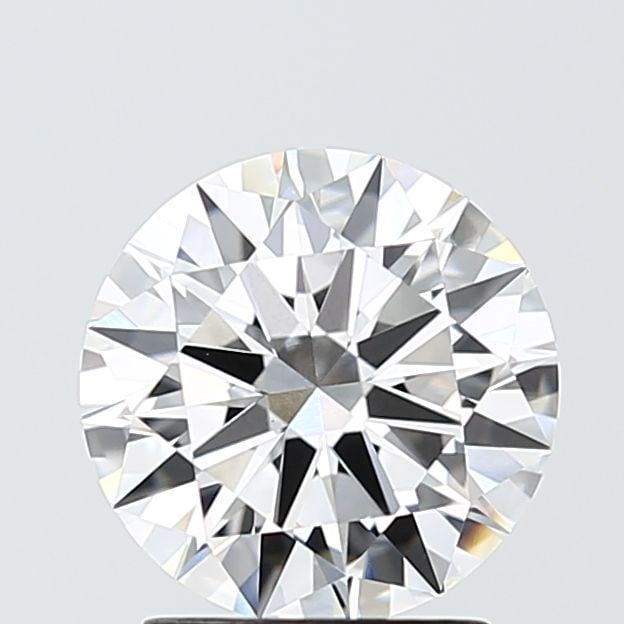 IGI Round 2.01ct F VVS2 Diamond, Loose: IGI Round 2.01ct F VVS2 Diamond, Loose Experience the brilliance of a lab-grown diamond, certified by IGI as a 2.01ct F VVS2 Round Brilliant with EX cut, color, and clarity. This exceptional stone boa