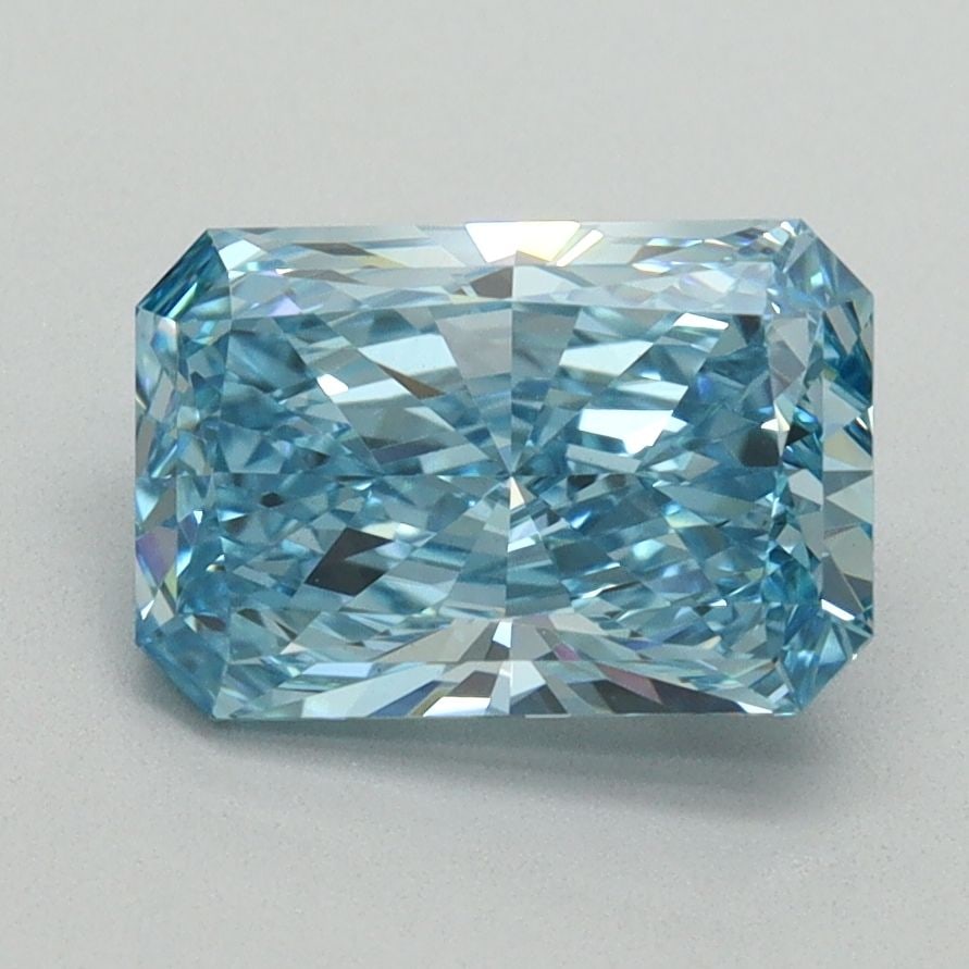IGI Radiant 1.98ct Fancy Vivid Blue VVS2 Loose Lab Diamond: IGI Radiant 1.98ct Fancy Vivid Blue VVS2 Loose Lab Diamond Experience the breathtaking beauty of a lab-grown Fancy Vivid Blue diamond, certified by IGI and boasting exceptional clarity (VVS2) and cut