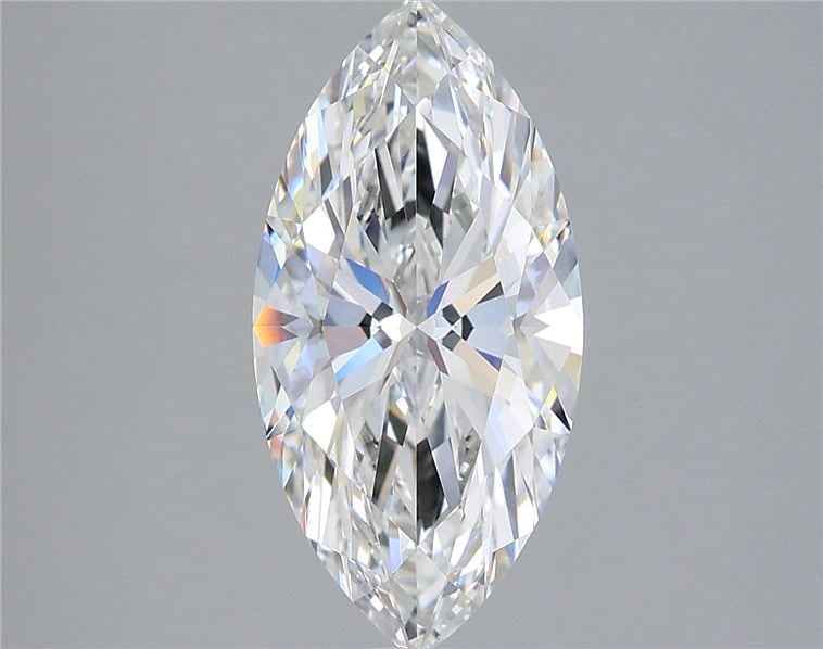 IGI Marquise Diamond, 2.86ct E VVS2, Loose: IGI Marquise Diamond, 2.86ct E VVS2, Loose Experience the exceptional beauty of this 2.86ct IGI Marquise diamond, boasting an impressive color grade of E and clarity of VVS2. Grown in a lab for unpara