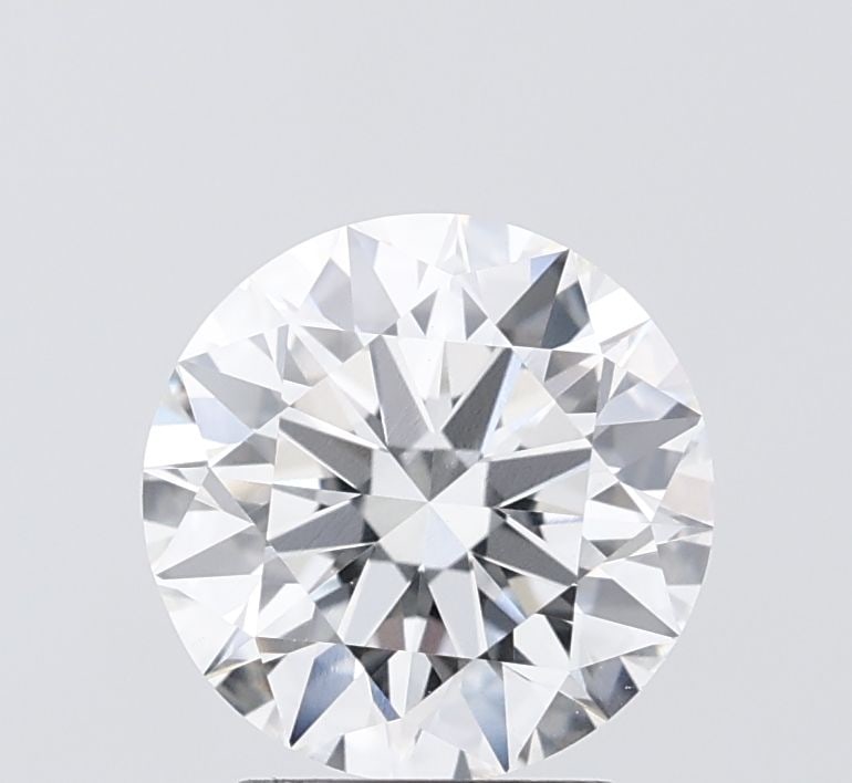 IGI Round 2.08ct E VVS2 Ideal Loose Lab Diamond: IGI Round 2.08ct E VVS2 Ideal Loose Lab Diamond Experience the brilliance of a lab-grown diamond, certified by IGI and boasting exceptional clarity with a VVS2 grade. This stunning 2.08ct E color gem