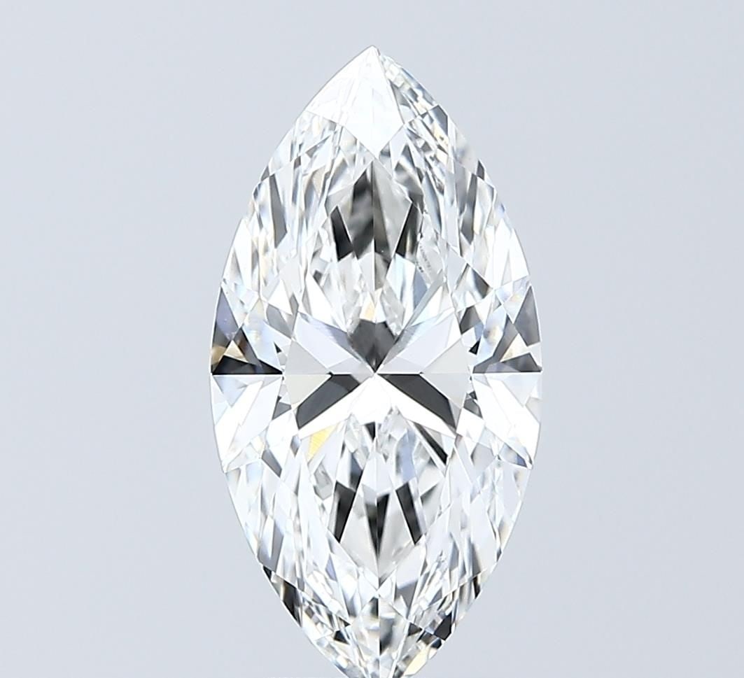 IGI Marquise 2.58ct E VVS2 Loose Lab Diamond: IGI Marquise 2.58ct E VVS2 Loose Lab Diamond A truly unique gem, this 2.58ct IGI Marquise lab diamond boasts exceptional clarity and color, with an EX polish and symmetry that make it shine. Certified