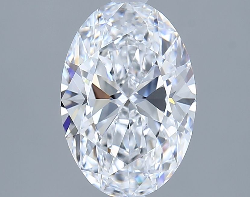 IGI Oval 2.01ct D VVS2 Loose Lab Diamond: IGI Oval 2.01ct D VVS2 Loose Lab Diamond A truly unique and exceptional diamond, this 2.01ct IGI Oval lab-grown gem boasts an impressive D color grade, VVS2 clarity, and EX polish and symmetry. Its fl