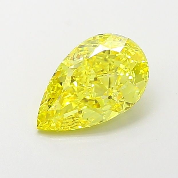 Loose Lab Diamond - IGI Pear 1.27ct Fancy Vivid Yellow VVS1: Loose Lab Diamond - IGI Pear 1.27ct Fancy Vivid Yellow VVS1 Experience the brilliance of nature with this stunning lab-grown diamond, boasting an exceptional 1.27ct Fancy Vivid Yellow VVS1 clarity and