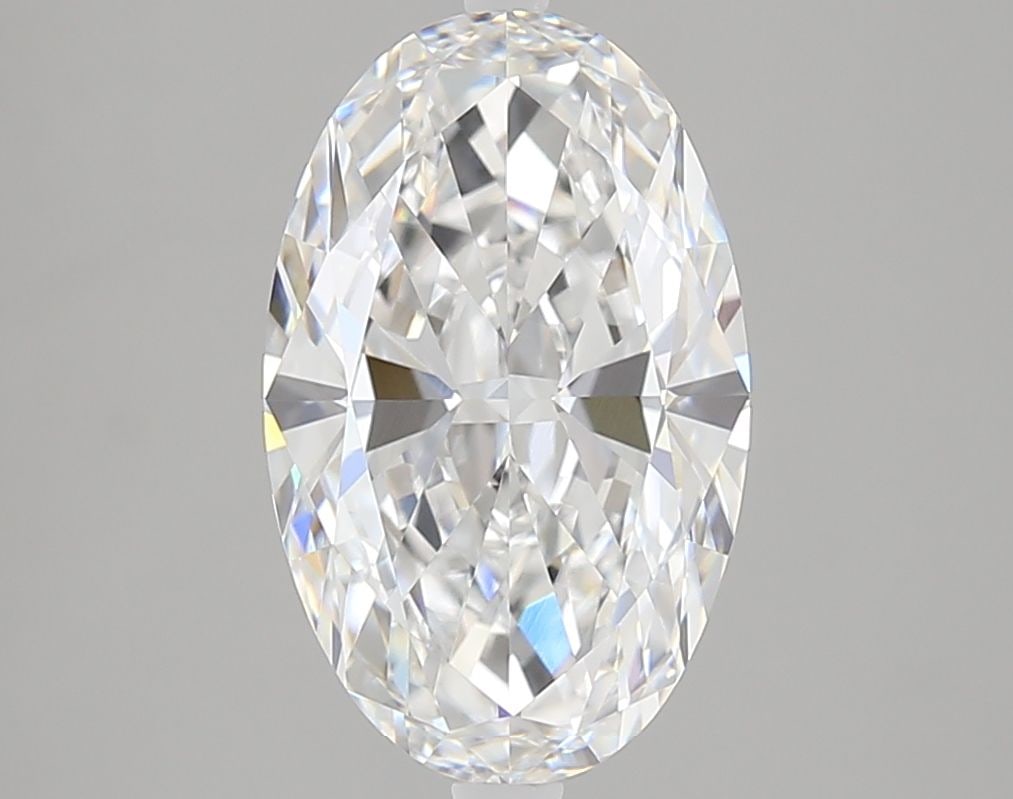 Loose Lab Diamond - IGI Oval 3.01ct D VVS1: Loose Lab Diamond - IGI Oval 3.01ct D VVS1 A rare and exceptional lab-grown diamond, certified by the International Gemological Institute (IGI), boasts an impressive 3.01 carats of flawless VVS1