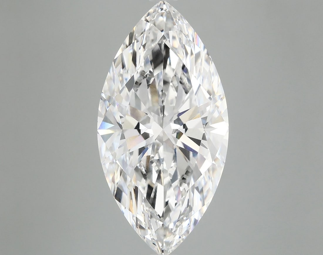 IGI Marquise Diamond, 6.58ct, E VVS2, Loose: IGI Marquise Diamond, 6.58ct, E VVS2, Loose Experience the unparalleled brilliance of this stunning IGI marquise diamond, boasting an impressive 6.58 carats in exceptional clarity and color. Grown in