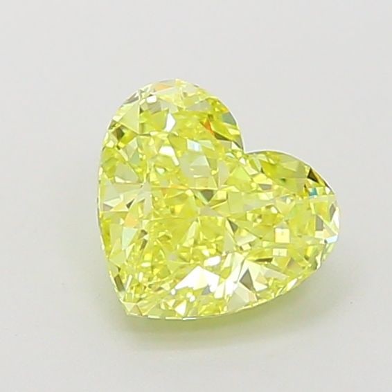 Loose Lab Diamond - IGI Heart 1.2ct Fancy Vivid Yellow VVS2: Loose Lab Diamond - IGI Heart 1.2ct Fancy Vivid Yellow VVS2 A truly unique and rare gem, this 1.2ct Fancy Vivid Yellow lab diamond boasts exceptional clarity (VVS2) and polish (VG), giving it a radian