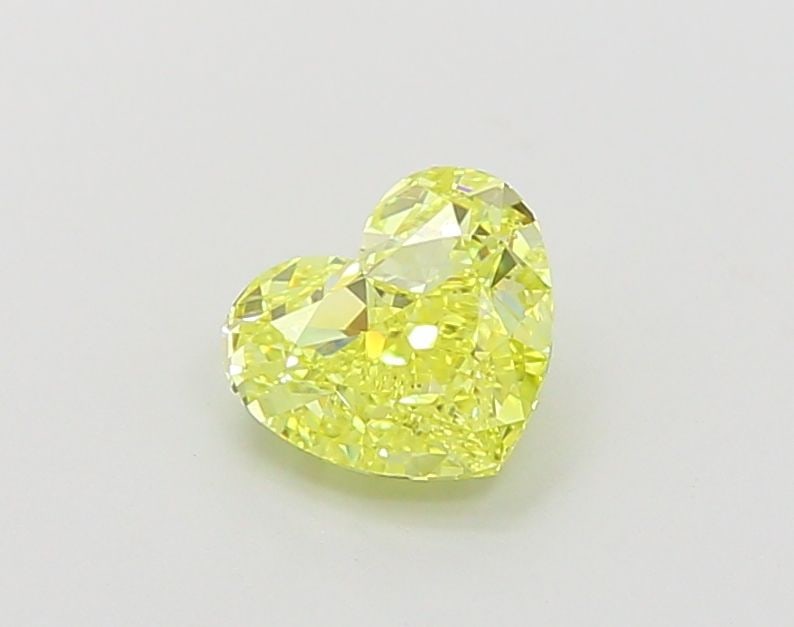 Loose Lab Diamond - IGI Heart 1.05ct Fancy Intense Yellow VVS2: Loose Lab Diamond - IGI Heart 1.05ct Fancy Intense Yellow VVS2 Experience the brilliance of nature's own sunshine with this stunning 1.05ct Fancy Intense Yellow lab diamond, certified by the Internati