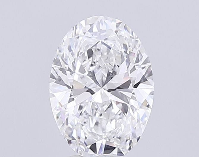 IGI Oval 3.07ct E VVS2 Loose Lab Diamond: IGI Oval 3.07ct E VVS2 Loose Lab Diamond A stunning IGI Oval lab diamond, certified E in color and VVS2 clarity, boasts exceptional cut quality with EX polish and symmetry. Weighing 3.07 carats, this