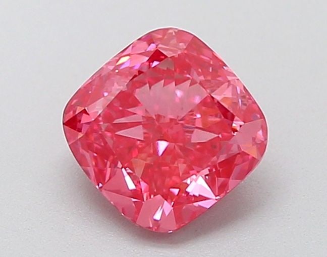Loose Lab Diamond - IGI Cushion Modified 1.24ct Fancy Vivid Pink VVS2: Loose Lab Diamond - IGI Cushion Modified 1.24ct Fancy Vivid Pink VVS2 Experience the rare beauty of a Fancy Vivid Pink diamond, one of the most coveted colors in the world of gemstones. This exquisite