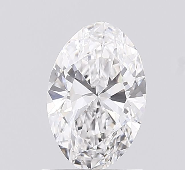 IGI Oval 1.03ct D VVS2 Loose Lab Diamond: IGI Oval 1.03ct D VVS2 Loose Lab Diamond This exquisite IGI Oval lab diamond boasts exceptional clarity, with a VVS2 grade that shines brightly under magnification. Its D color and EX polish ensure ma