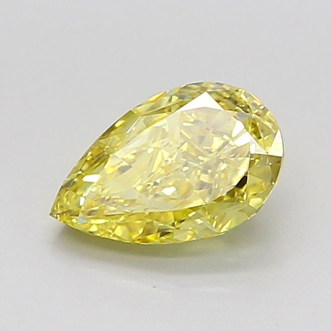 Loose Lab Diamond - IGI Pear 1.06ct Fancy Intense Yellow VVS2: Loose Lab Diamond - IGI Pear 1.06ct Fancy Intense Yellow VVS2 Experience the warmth and vibrancy of a genuine lab-grown diamond, certified by IGI as a Fancy Intense Yellow gemstone with exceptional cl