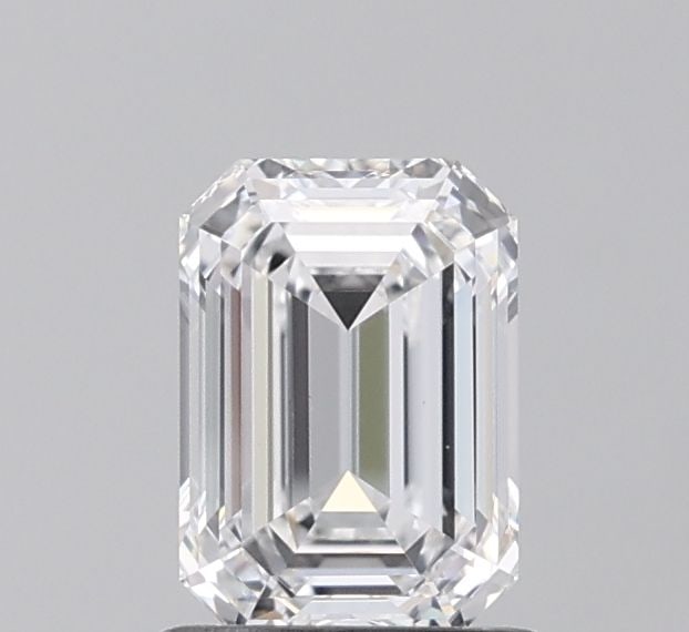 Loose Lab Diamond - IGI Emerald 1.06ct D VVS2: Loose Lab Diamond - IGI Emerald 1.06ct D VVS2 A rare and exceptional lab-grown diamond, certified by the International Gemological Institute (IGI), boasts an impressive 1.06 carat size with a D color