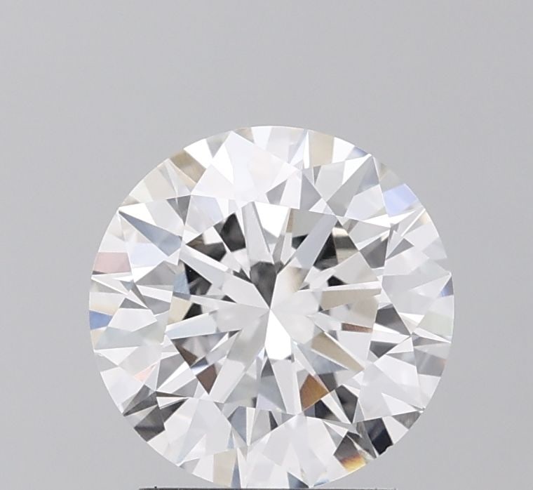 IGI Round 2.1ct E VVS2 Loose Lab Diamond: IGI Round 2.1ct E VVS2 Loose Lab Diamond A rare opportunity to own a genuine lab-grown diamond, certified by the International Gemological Institute (IGI), with exceptional clarity and color. This 2.1