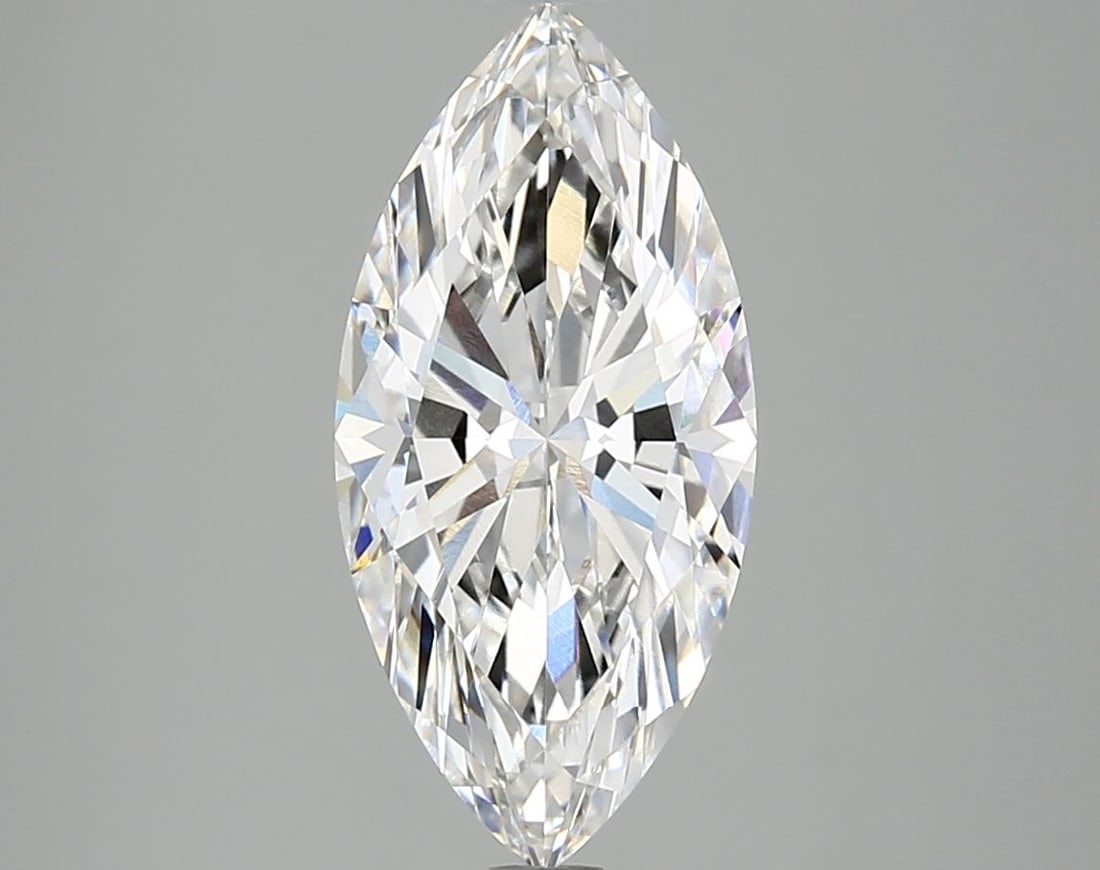 IGI Marquise 2.83ct F VVS2 Loose Lab Diamond: IGI Marquise 2.83ct F VVS2 Loose Lab Diamond Experience the brilliance of a lab-grown diamond, certified by IGI as F color, VVS2 clarity, and boasting exceptional cut symmetry and polish. This stunnin