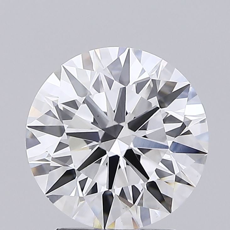 IGI Round 2.52ct D VVS2 Ideal Loose Lab Diamond: IGI Round 2.52ct D VVS2 Ideal Loose Lab Diamond Experience the brilliance of a lab-grown diamond, certified by IGI as D color, VVS2 clarity, and EX polish/symmetry. This 2.52ct gem shines with