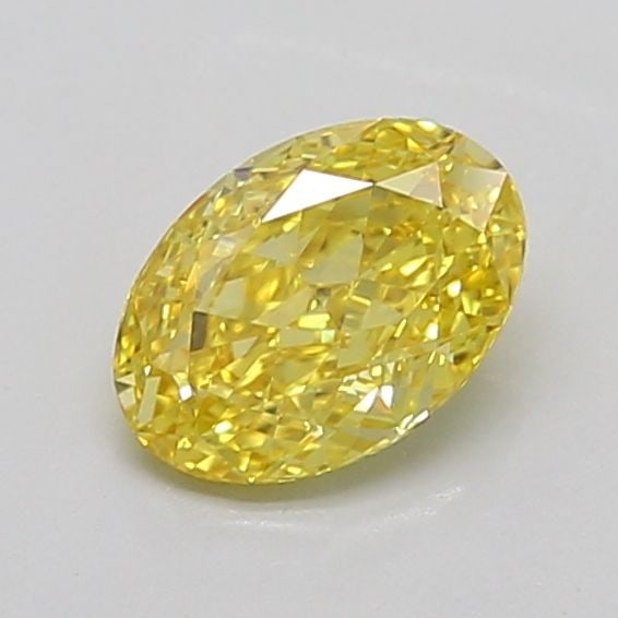 IGI Oval 1.2ct Fancy Vivid Yellow VVS2 Loose Lab Diamond: IGI Oval 1.2ct Fancy Vivid Yellow VVS2 Loose Lab Diamond Experience the brilliance of nature in this stunning 1.2ct Fancy Vivid Yellow VVS2 loose lab diamond, certified by the International Gemologica