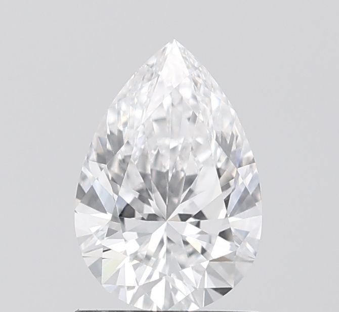 Loose Lab Diamond - IGI Pear 1.06ct D VVS2: Loose Lab Diamond - IGI Pear 1.06ct D VVS2 A rare and exceptional lab-grown diamond, this 1.06ct IGI-certified pear-shaped gem boasts a flawless VVS2 clarity and vibrant D color, making it a true stan
