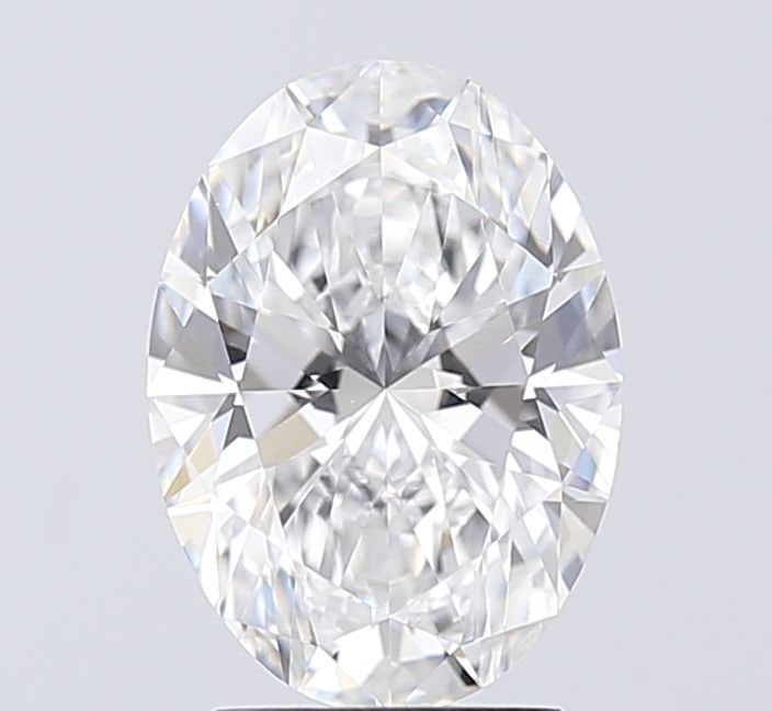 IGI Oval 2.3ct D VVS1 Loose Lab Diamond: IGI Oval 2.3ct D VVS1 Loose Lab Diamond A rare and exceptional lab-grown diamond, certified by the International Gemological Institute (IGI), boasts an impressive 2.3 carats of flawless VVS1 clarity a