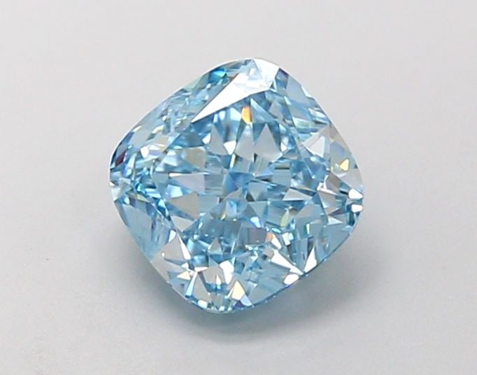 Loose Lab Diamond - IGI Cushion Modified 1.14ct Fancy Intense Blue VVS2 (1 of 1)