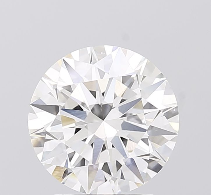 IGI Round 2.59ct E VVS2 Ideal Loose Lab Diamond: IGI Round 2.59ct E VVS2 Ideal Loose Lab Diamond Experience the brilliance of nature with this exceptional 2.59ct IGI Round lab-grown diamond, boasting an impressive VVS2 clarity and EX polish for maxi