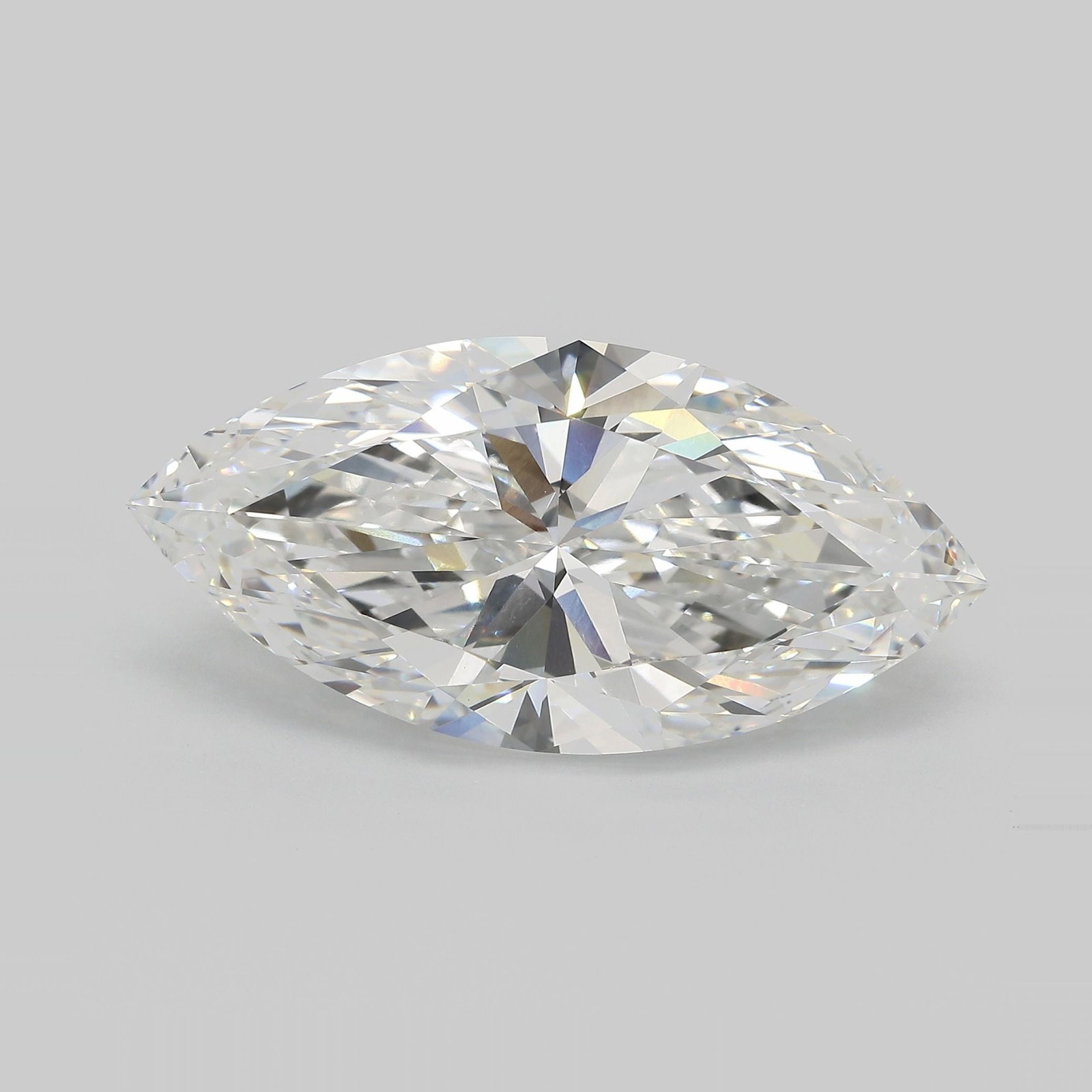IGI Marquise Diamond 15.28ct F VVS2 Loose: IGI Marquise Diamond 15.28ct F VVS2 Loose Experience the exceptional brilliance of this 15.28ct IGI-certified marquise diamond, boasting an impressive F color and VVS2 clarity grade for unparalleled l