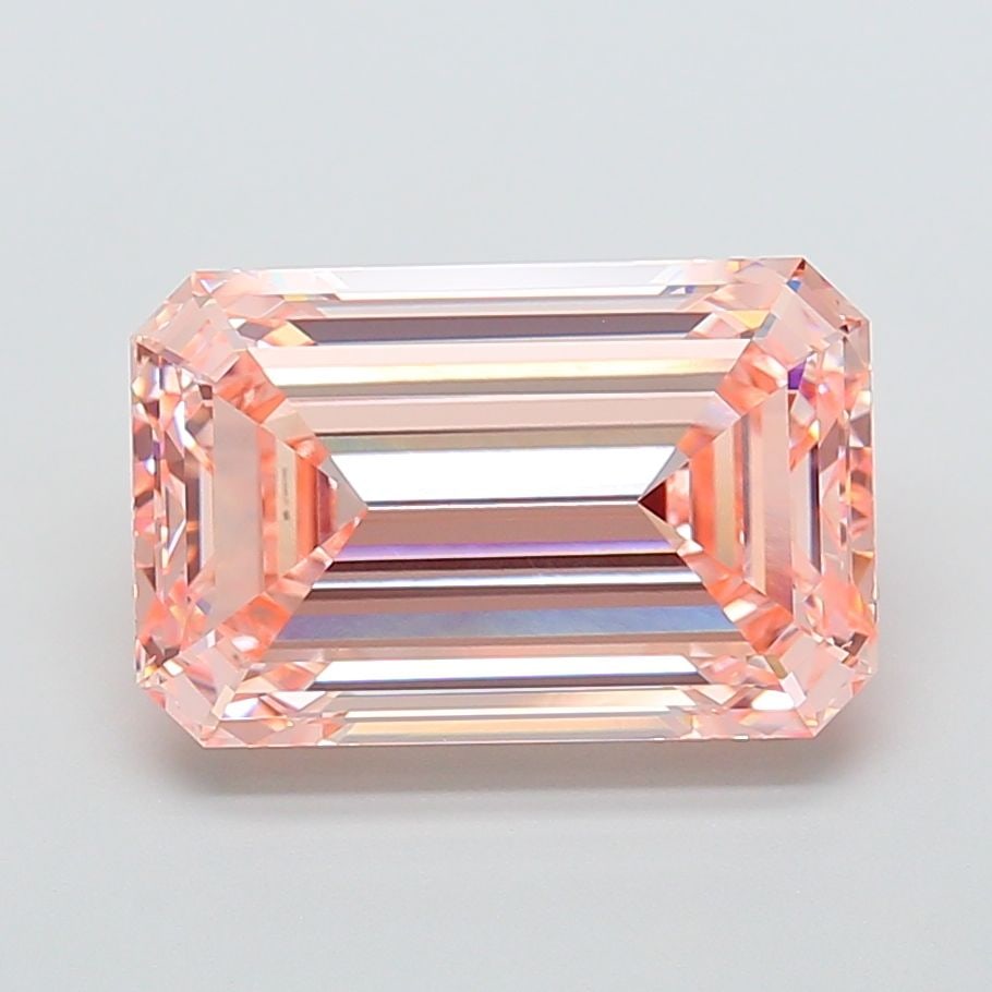 Loose Lab Diamond - IGI Emerald 10.58ct Fancy Intense Pink VVS2 (1 of 1)