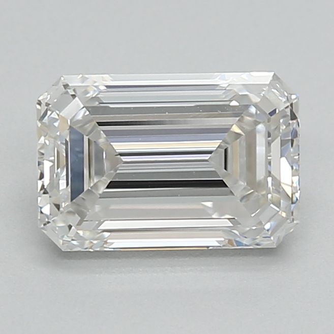 Loose Lab Diamond - IGI Emerald 1.06ct F VVS2: Loose Lab Diamond - IGI Emerald 1.06ct F VVS2 A rare and exceptional lab-grown diamond, certified by the International Gemological Institute (IGI), boasts an impressive 1.06 carat size with flawless V