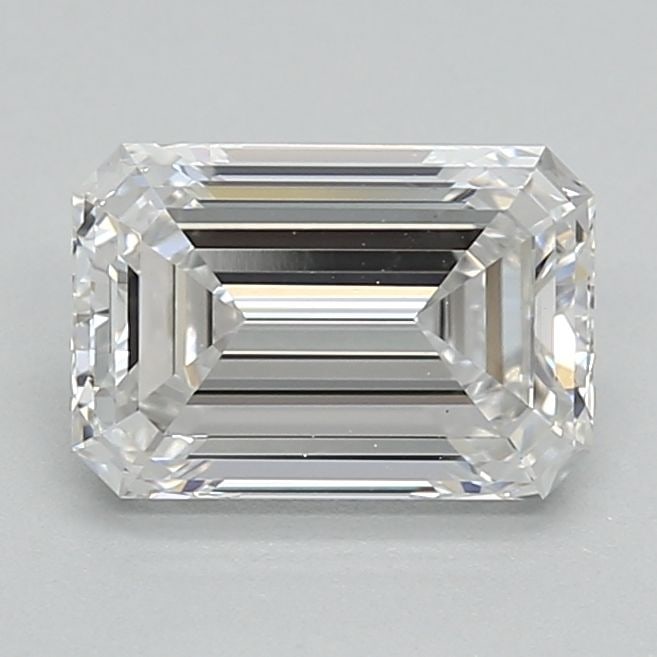 Loose Lab Diamond - IGI Emerald 1.07ct D VVS2: Loose Lab Diamond - IGI Emerald 1.07ct D VVS2 A rare and exceptional lab diamond, certified by the International Gemological Institute (IGI), boasts an impressive 1.07 carat size, flawless VVS2 clarit
