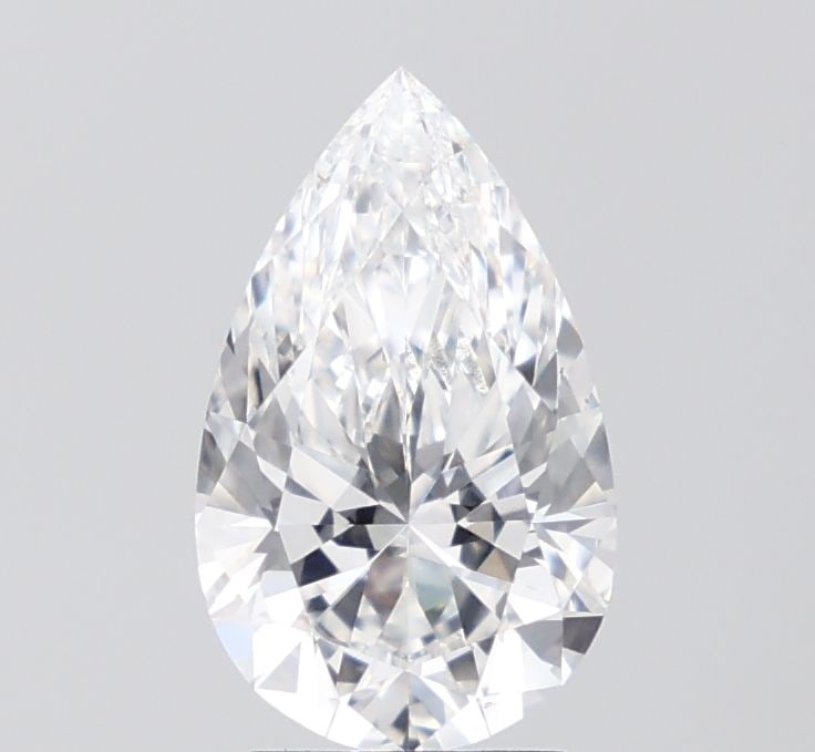 Loose Lab Diamond - IGI Pear 2.02ct E VVS2: Loose Lab Diamond - IGI Pear 2.02ct E VVS2 A stunning lab-grown pear-shaped diamond, certified by the International Gemological Institute (IGI) as E color and VVS2 clarity, boasts exceptional cut qual