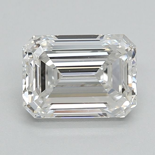 Loose Lab Diamond - IGI Emerald 1.0ct F VVS1: Loose Lab Diamond - IGI Emerald 1.0ct F VVS1 A stunning lab-grown emerald diamond, certified by the International Gemological Institute (IGI), boasts exceptional clarity and color. With its impressive