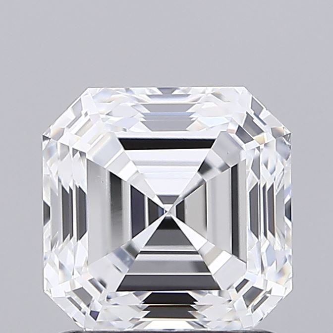 IGI Square Emerald 1.37ct D VVS1 Loose Lab Diamond: IGI Square Emerald 1.37ct D VVS1 Loose Lab Diamond Experience the exceptional quality of this lab-grown IGI Square Emerald 1.37ct D VVS1 Loose Lab Diamond, boasting an impressive color grade (D) and c