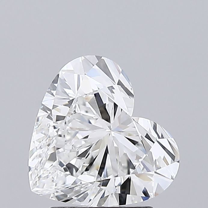 IGI Heart 1.9ct E VVS1 Loose Lab Diamond: IGI Heart 1.9ct E VVS1 Loose Lab Diamond Experience the beauty of a lab-grown diamond, certified by IGI as E color, VVS1 clarity, and EX polish and symmetry. This 1.9ct gemstone boasts exceptional cut