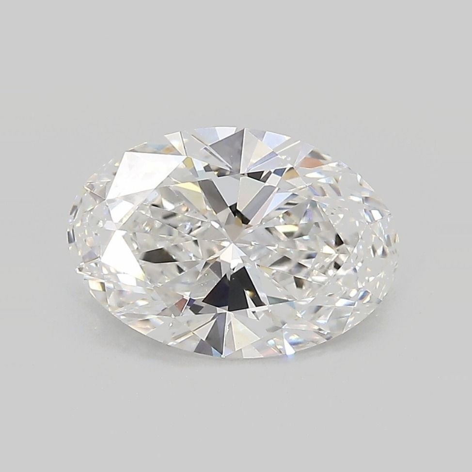 IGI Oval 2.66ct E VVS2 Loose Lab Diamond: IGI Oval 2.66ct E VVS2 Loose Lab Diamond Experience the beauty of a lab-grown diamond, certified by the International Gemological Institute (IGI) as a flawless E color, VVS2 clarity, and EX polish and