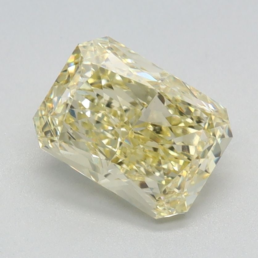 IGI Radiant 1.43ct Fancy Intense Yellow VVS2 Loose Lab Diamond: IGI Radiant 1.43ct Fancy Intense Yellow VVS2 Loose Lab Diamond Experience the vibrant beauty of nature's own sunshine with this 1.43ct Fancy Intense Yellow VVS2 Loose Lab Diamond, certified by IGI and