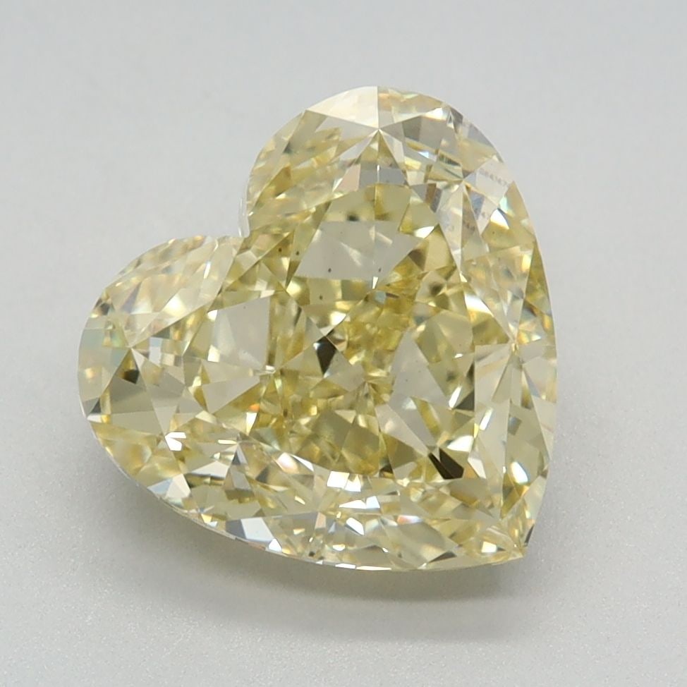 Loose Lab Diamond - IGI Heart 2.88ct Fancy Intense Yellow VVS2: Loose Lab Diamond - IGI Heart 2.88ct Fancy Intense Yellow VVS2 Exceptional Loose Lab Diamond Heart 2 available for auction. Review complete item specifications below for detailed information. Item Spe