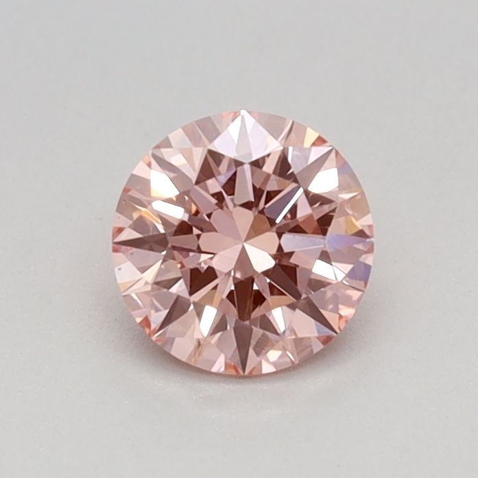 IGI Round 0.36ct Fancy Vivid Pink VVS2 Loose Lab Diamond: IGI Round 0.36ct Fancy Vivid Pink VVS2 Loose Lab Diamond Experience the rare beauty of a Fancy Vivid Pink diamond, one of the most coveted colors in the world of gemstones. This exquisite 0.36ct lab-g